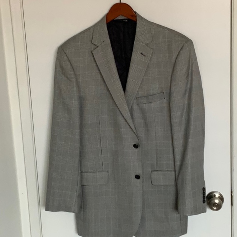Plaid Jos A Banks Sport Coat